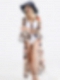 Chiffon Kimono Loose , Cardigan for Bikini, Womens Swimwear Beachwear Beach Dress CO005