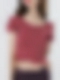 Damen Crop Top Yoga T-Shirt FT010